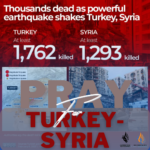 Pray For Turkey-Syria 08 Februari 2023